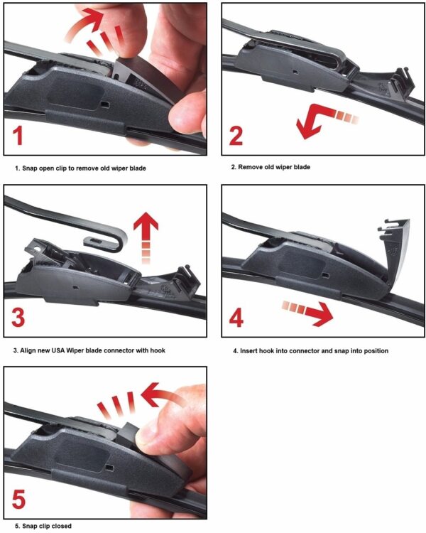 Acura CL 1997-1999 wiper blades