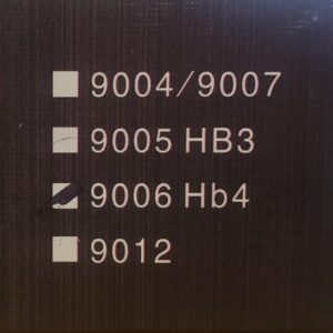 9006 LED Headlight Bulb SET
