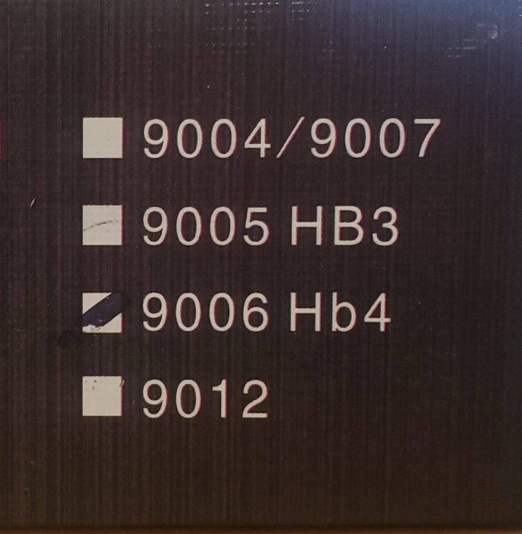 9006 LED Headlight Bulb SET