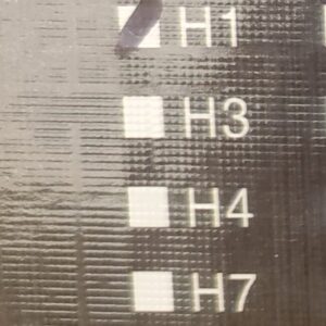 H1 LED Headlight Bulb SET