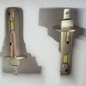 H1 LED Headlight Bulb SET Single prong