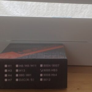Low Beam LED Headlights and Wiper Blades