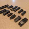 Adapters that ship with the Heated Wiper Blade set